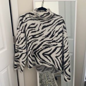 Soft Zebra Sweater